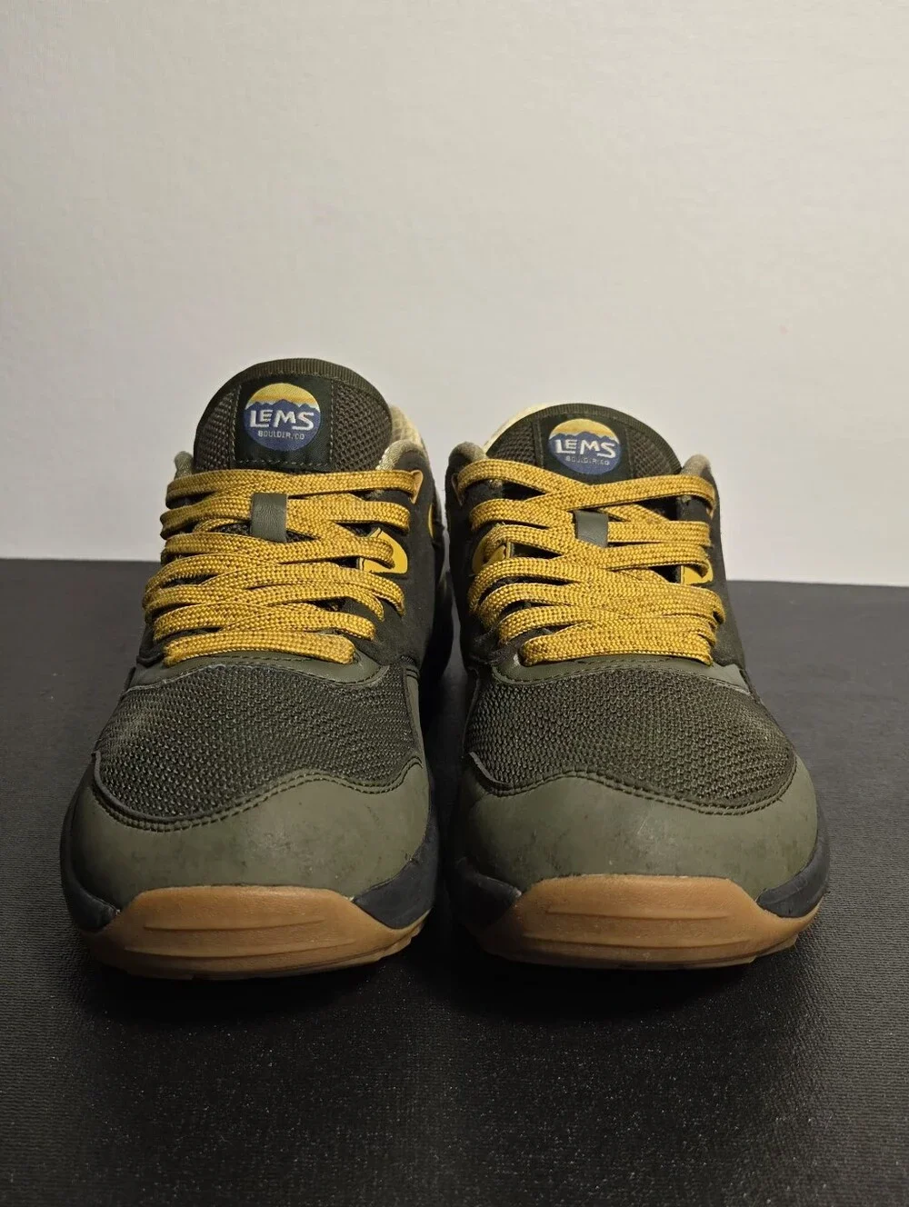 Lems Trailhead Trail Hiking Minimalist Lightweight Shoes Mens 9.5 Sage Green